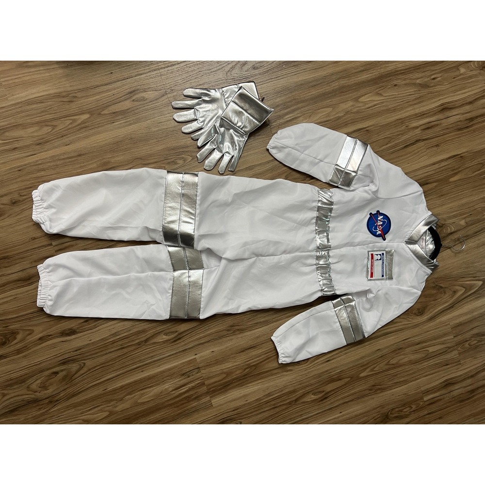 Relibeauty Astronaut Costume Suit Kids Size 150 NASA Space Program Set Spacesuit